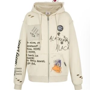 13De MARZO DAFFY DUCK SKETCH ZIP HOODIE